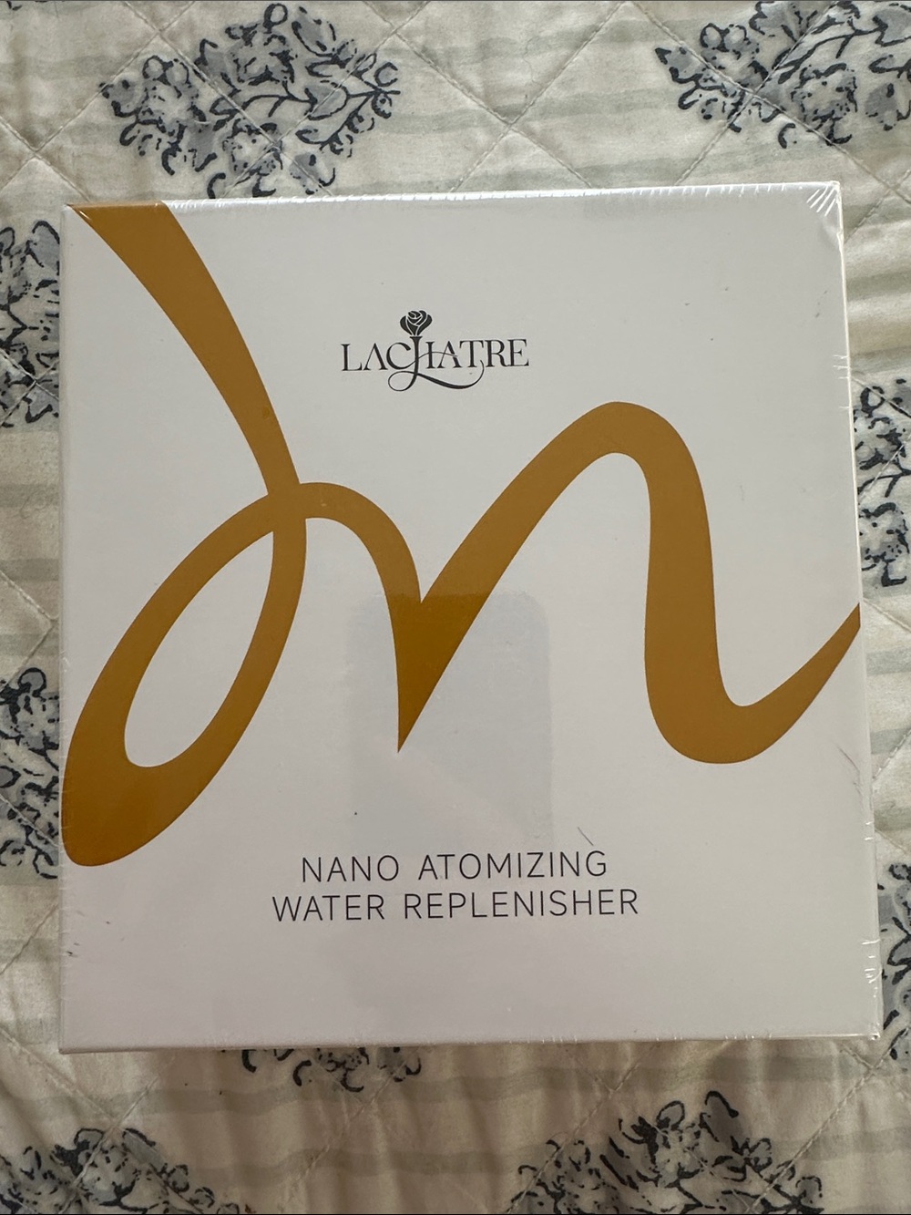 Nano Atomizing Water Replenisher — White & Gold